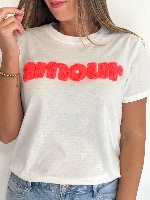 Tee shirt Amour (fluo)