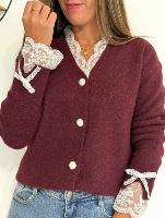 Gilet Max (bordeaux)