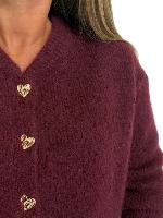 Gilet Noan (bordeaux)