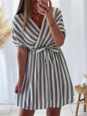 Robe Eléonore (kaki)