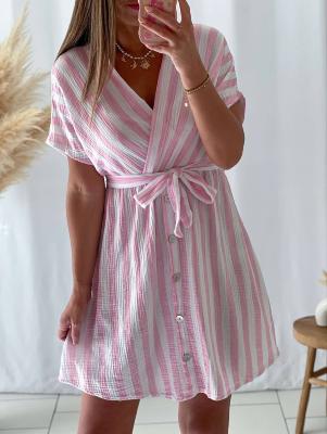 Robe Eléonore (rose bébé)