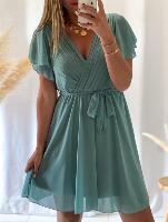 Robe Esmeralda (vert céladon)