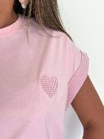 Tee shirt Léa (rose)