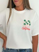 Tee shirt California (blanc)