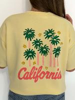 Tee shirt California (jaune)