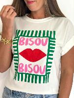 Tee shirt bisous 