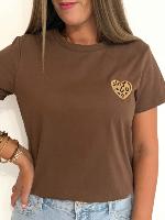Tee shirt Lucie (chocolat)