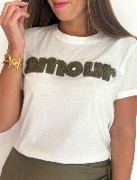 Tee shirt Amour (kaki)
