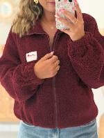 Veste polaire Aria (bordeaux)