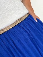 Jupe Charlotte (bleu roi)