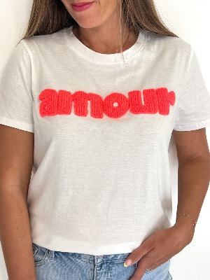 Tee shirt Amour (fluo)
