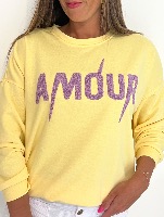 Sweat Léandre (jaune)