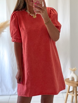 Robe Mindy (corail)