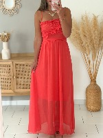 Robe Izzy (corail)