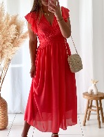 Robe Gabriella (corail)