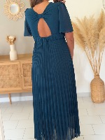 Robe Emilia (bleu canard)