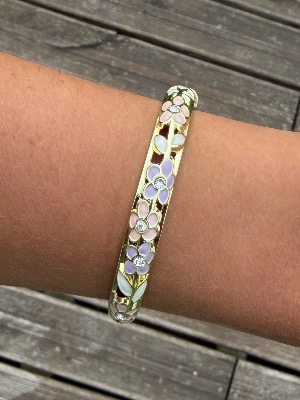 Bracelet Thaïs lilas (fin)