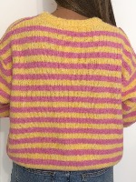 Gilet Tom (jaune/rose)