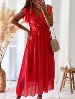 Robe Gabriella (corail)