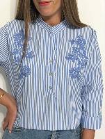 Blouse Perline (bleue)