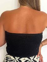  Top bustier Dina (noir)