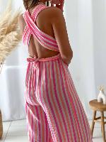 Combi pantalon Isys (rayures)