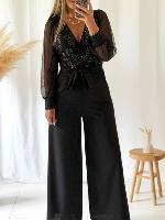 Combi pantalon Mélaine (noir)