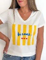 Tee shirt Bisous
