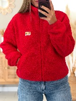 Veste polaire Aria (rouge)