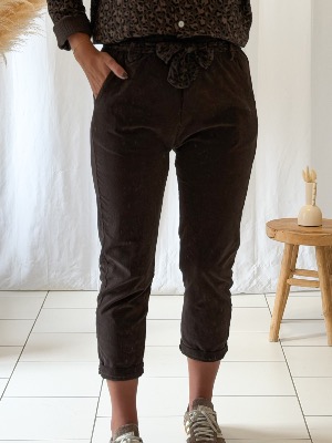 Pantalon Davy (chocolat)