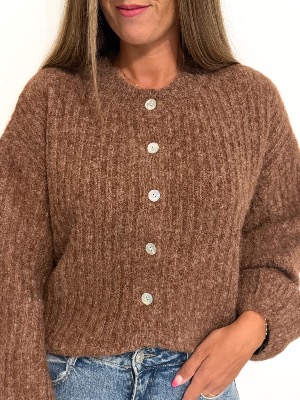 Gilet Larry  (marron)