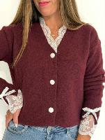 Gilet Max (bordeaux)