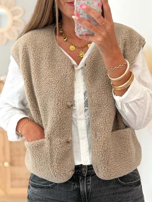 Gilet Timoty (taupe)