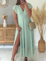 Robe Aloa (vert d'eau)