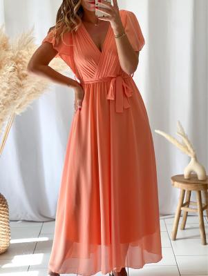 Robe Amelia (abricot)