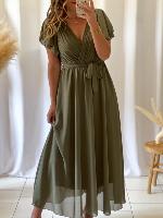 Robe Amelia (kaki)