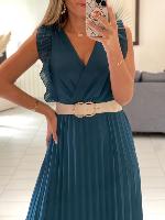 Robe Angèle (Bleu canard)