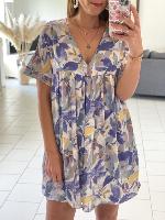 Robe combi Chaima (bleue)