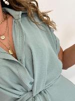Robe Daniela (vert d'eau)