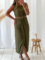 Robe Ornella (kaki)