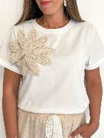 Tee shirt Rosa (blanc)