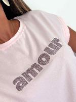 Tee shirt Claire (rose)