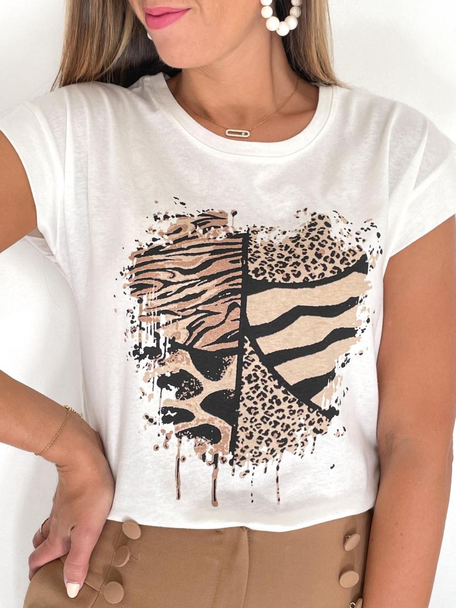 Supreme leopard t shirt outlet