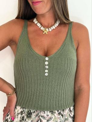 Top Amélie (kaki)