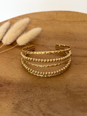 Bracelet jonc Justine