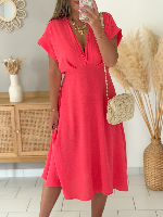 Robe Amalya (corail)