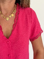 Blouse Coline (fushia)