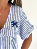 Blouse Célia (bleu)