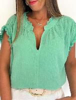 Blouse Katou (vert)