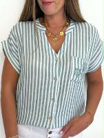 Chemise Playa (vert amande)